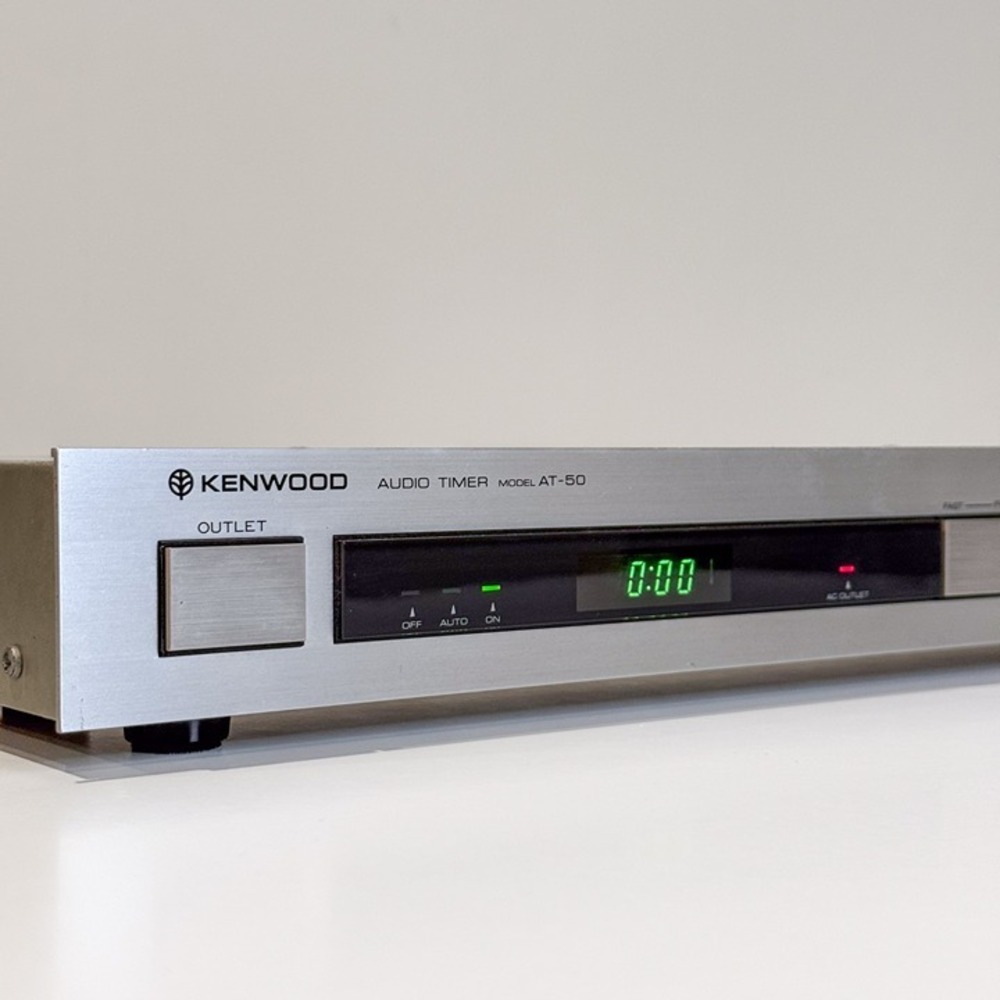 Vintage Kenwood AT-50 Audio Timer 4 AC Outlets | Tested
